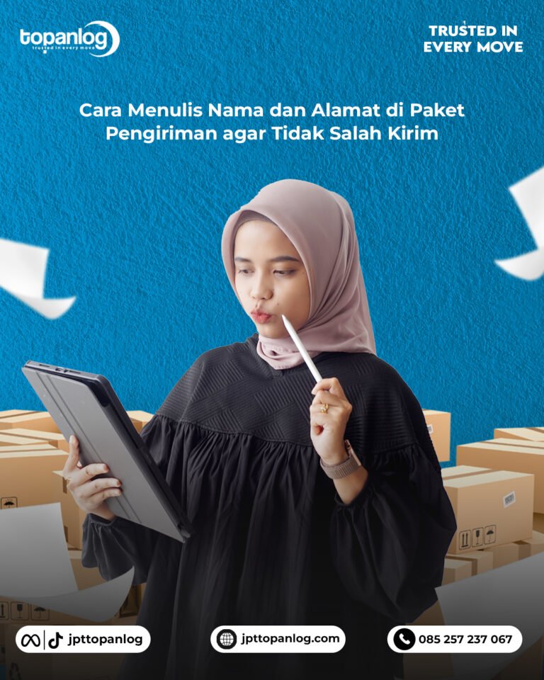 5 Tips Menulis Nama dan Alamat Di Paket